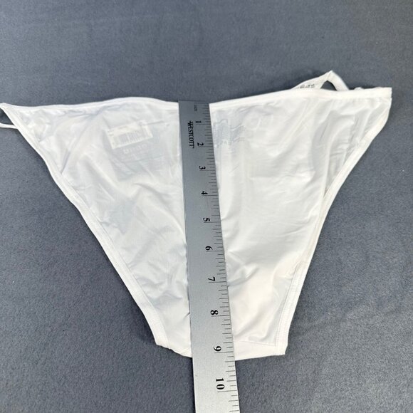 Maidenform Womens Size 2XL/9 Panty Bikini Adjustable String Bikini White New - Picture 8 of 8